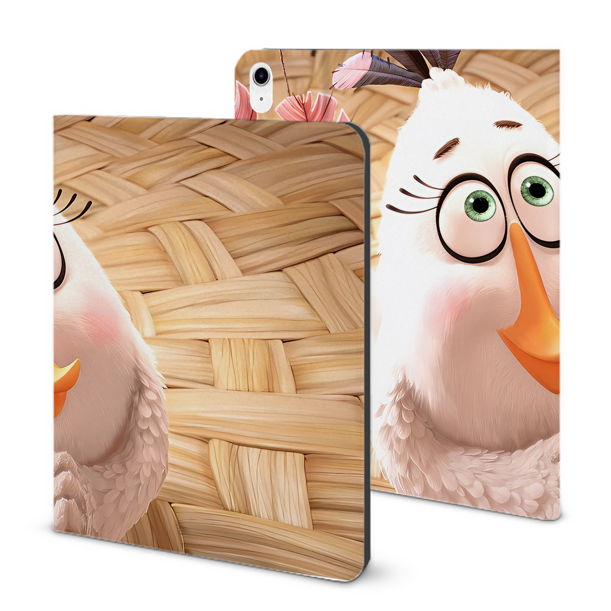 （画像用） Angry Birds アングリーバード IPad ケース ブック型 PUレザー TPU 耐衝撃 軽量 薄型 ペン収納なし 全面保護 IPad 各モデル対応